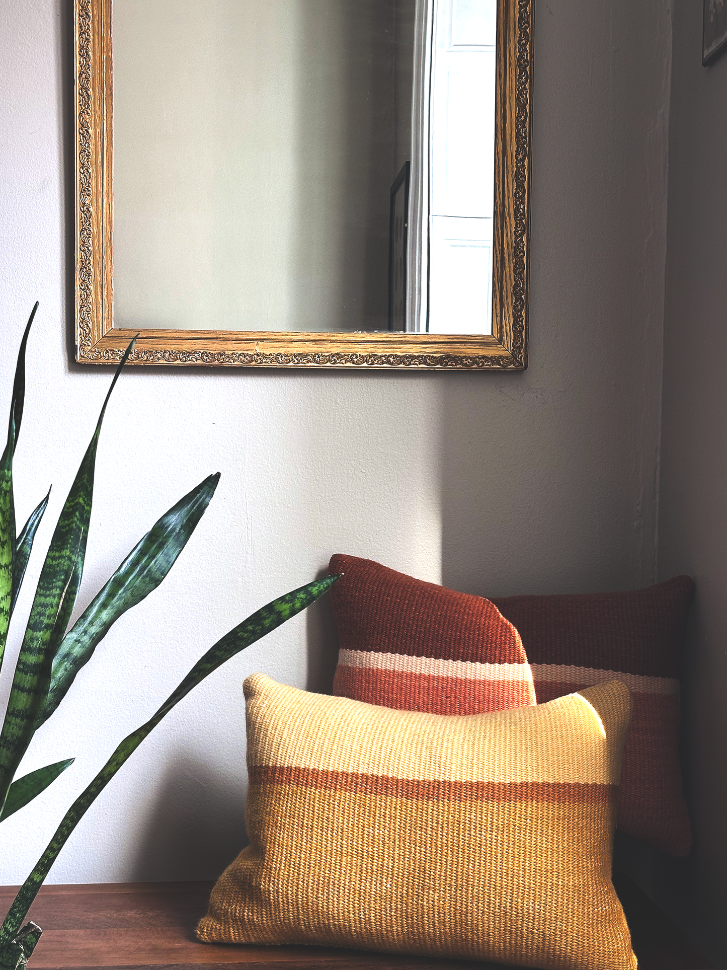 Color Field Pillow in Wheat