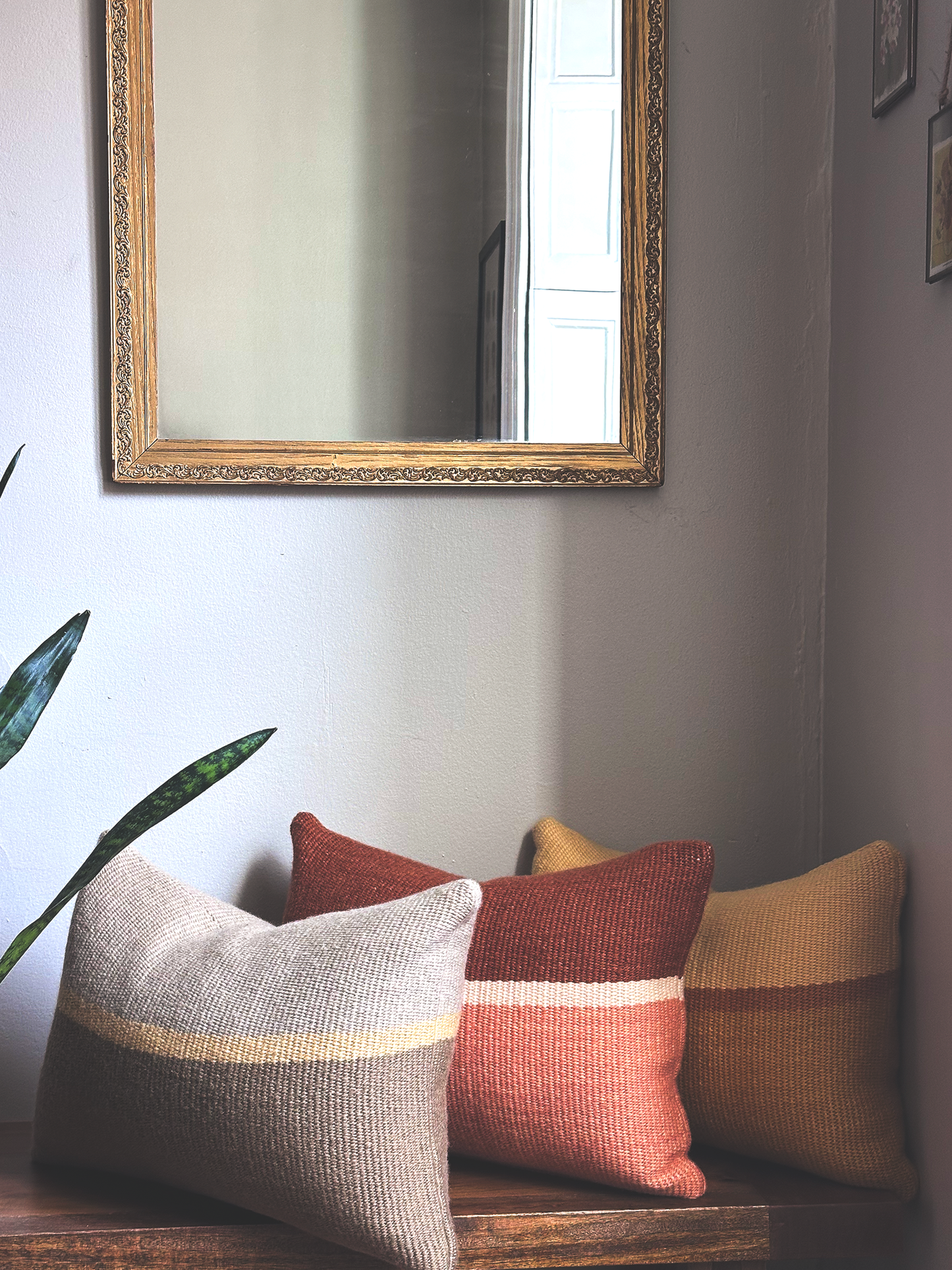 Color Field Pillow in Fog